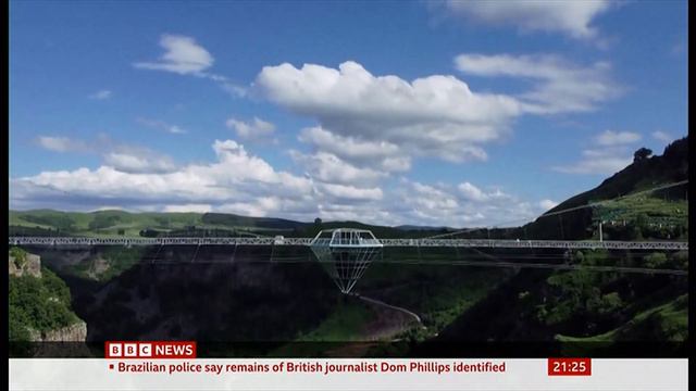 Dizzying Diamond Bridge opens in Georgia 1 More images on second report