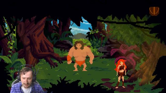CAVE WOMAN AND SPACEMAN | Theropods Demo смотреть онлайн
