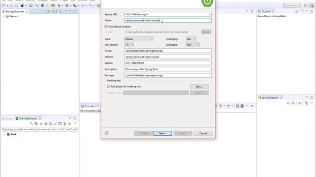 Creando un proyecto Spring Boot смотреть онлайн