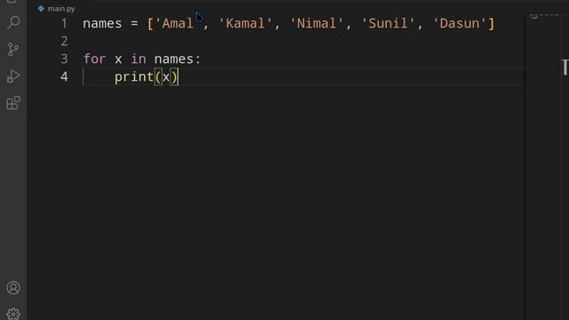 Python Programming Lesson 32 - For Loop (Part 1) | Techසර LK смотреть онлайн