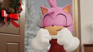 Christmas with Sonic Reanimated: Sonic, Amy, and the Mistletoe