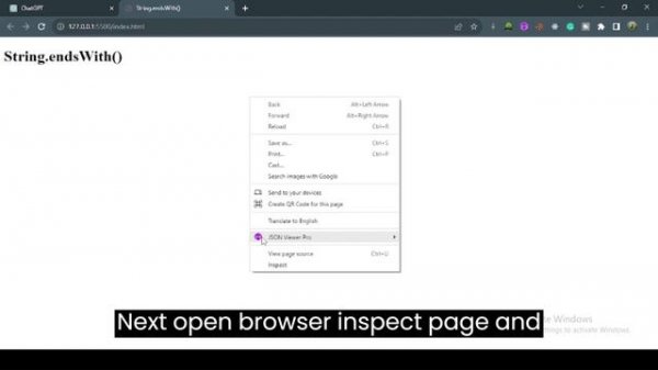 ES6 Tutorial  JavaScript String endWith method in details