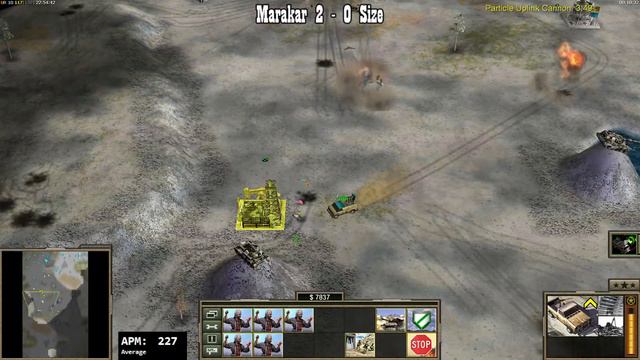 C&C Generals Zero Hour Top Level Expert BO11 Challenge: Marakar vs Size смотреть онлайн