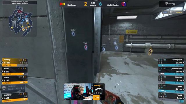 BetBoom vs Guild Eagles – Map 1 Overpass - PGL CS2 RMR EU LCQ смотреть онлайн