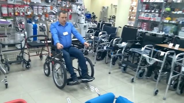 Кресло-коляска рычажного типа смотреть онлайн
