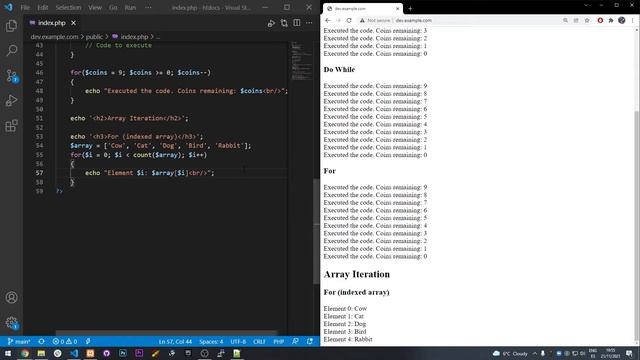 Loops | PHP for Beginners #7 смотреть онлайн