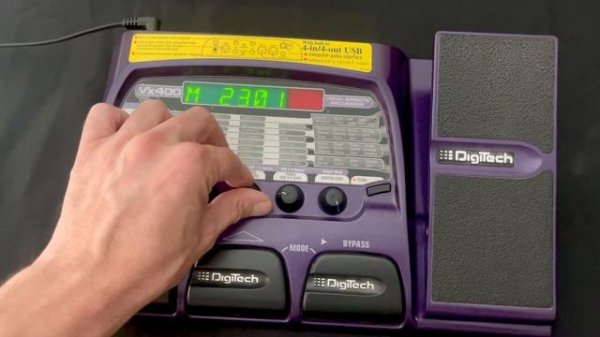 Digitech Vx400 Modeling Floor Processor