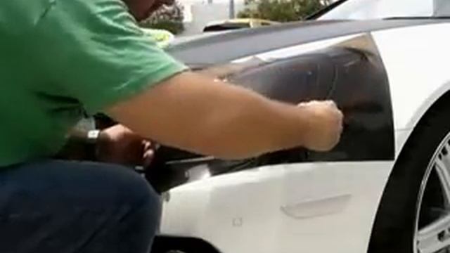 Как тонировать фары пленкой? смотреть онлайн