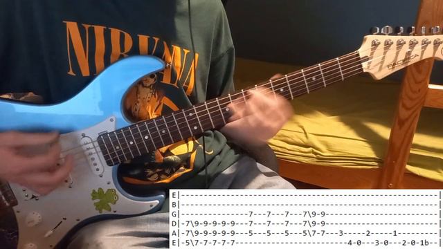 Nirvana - Aero Zeppelin | Guitar Cover with Tabs смотреть онлайн