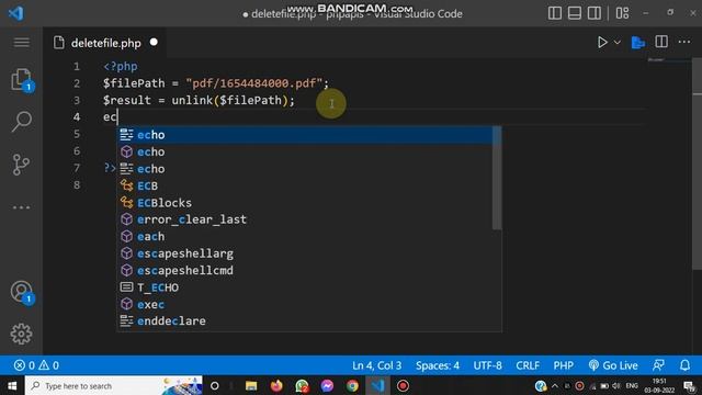 How to delete a file in PHP. смотреть онлайн