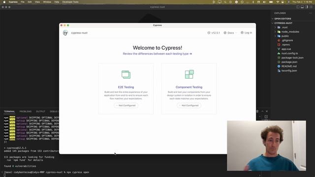 Let's Setup Nuxt 3 with Cypress смотреть онлайн