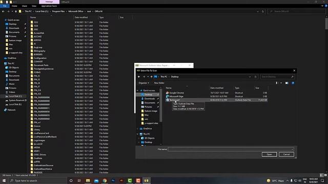 Download ScanPST.exe - How to Use Inbox Repair Tool to Repair PST in Outlook 2016, 2013, 2010 & 200 смотреть онлайн