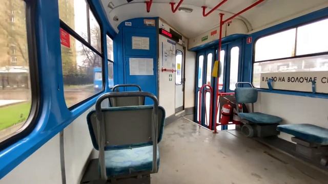 Короткая поездка по маршруту трамвая №3 на МТТЧ (Татра Т3) смотреть онлайн