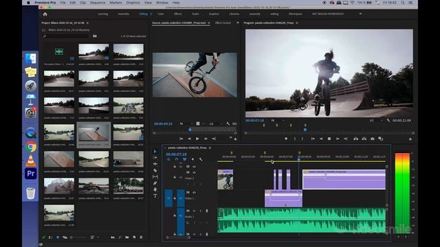 Premiere Pro - Продвинутая техника монтажа видео. Урок 2 смотреть онлайн
