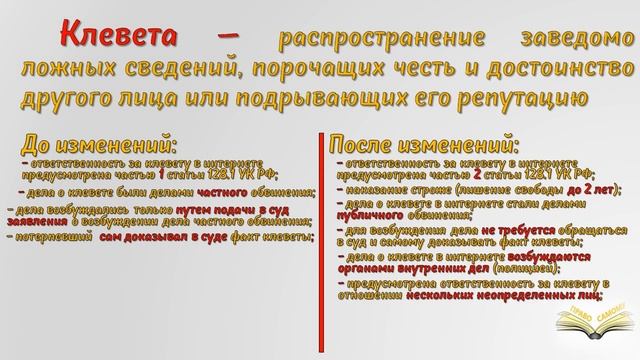 Как привлечь за клевету в интернете смотреть онлайн