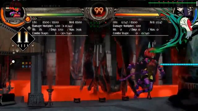 Skullgirls 2nd Encore Robo Fortune extra combos смотреть онлайн
