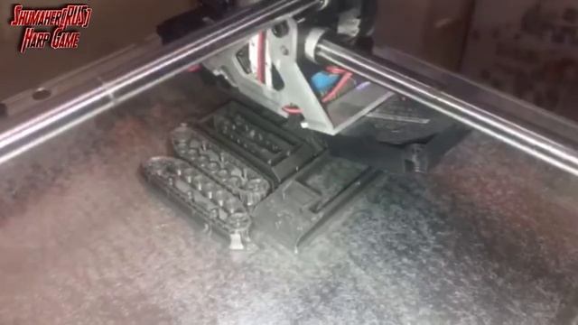 Печать и сборка танка StuG III на 3D принтере смотреть онлайн