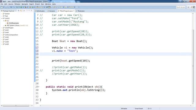 Java Programming 1 - Inheritance Part 2/2 смотреть онлайн