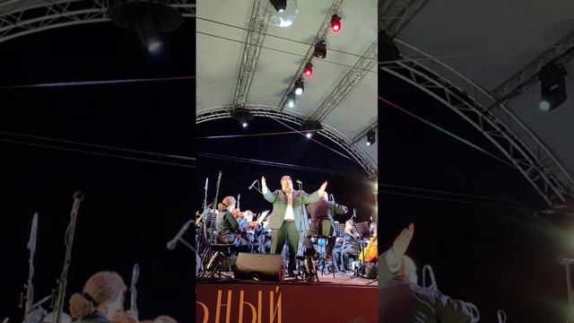 Вторая ария Каварадосси из оп:"Тоска", композитор -Дж.Пуччини. 11.08.2024. Москва , площадь Пушкина. смотреть онлайн
