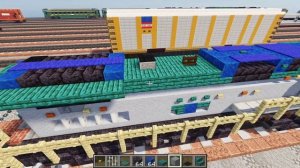 Minecraft Amtrak Dash 8-32BWH Train Tutorial