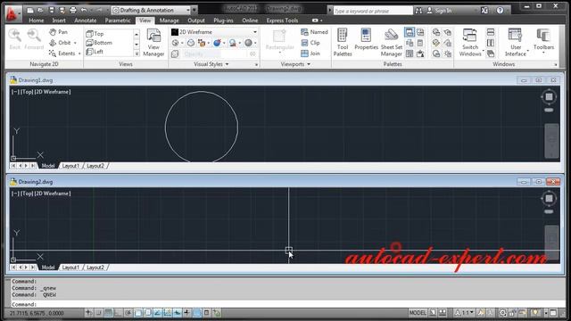5.25 How to use command Tile Horizontally in Autocad? For Beginner. смотреть онлайн