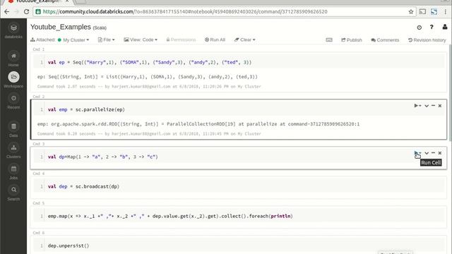 3.7 Apache Spark Tutorial | Spark Broadcast Variables смотреть онлайн