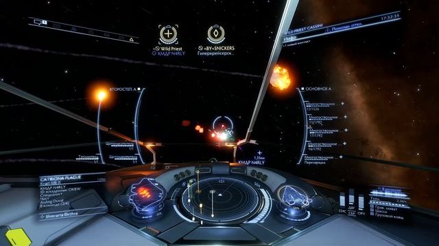 Elite Dangerous. Битва при Шинрарте. Black Wings down...... смотреть онлайн