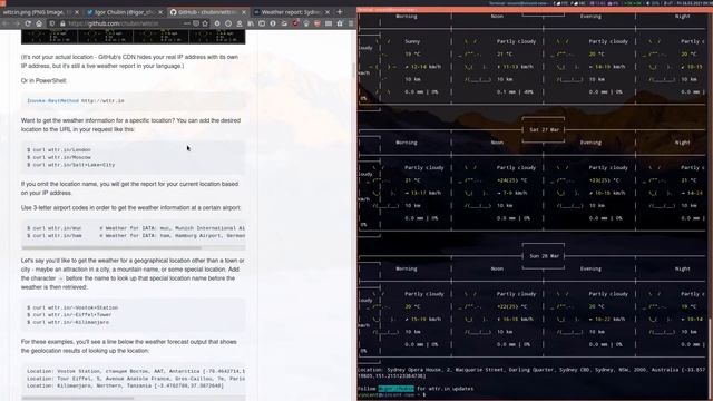 Weather In Your Terminal - wttr.in - Linux Terminal Tips & Tricks #14 смотреть онлайн