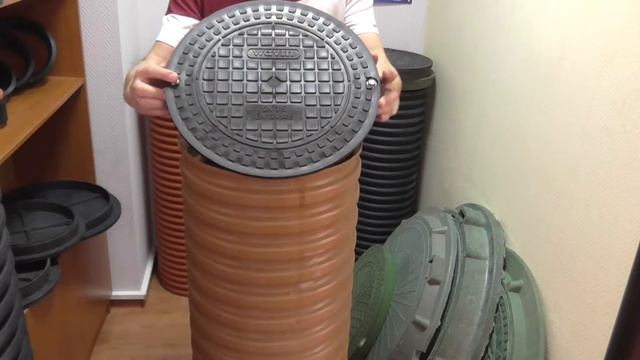 Колодец Wavin. Какое выбрать дно и крышку (люк)? смотреть онлайн