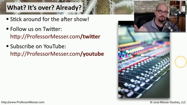 Professor Messer's Security+ Study Group - February 2020 смотреть онлайн