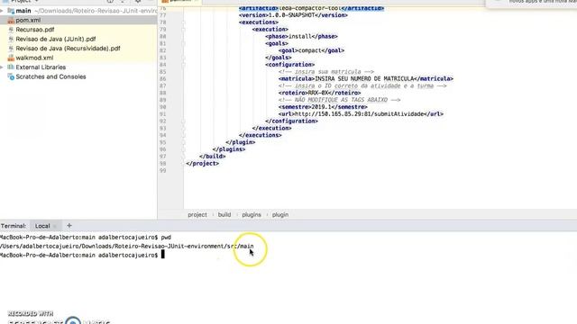 Compilar projeto maven no IntelliJ - LEDA смотреть онлайн