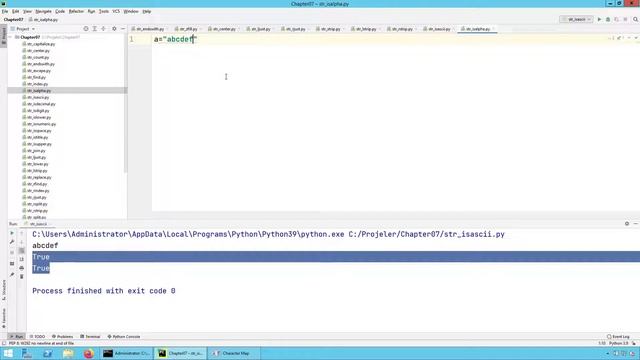 Python 3 Dersleri 83 - Metin Fonksiyonları - isalpha Fonksiyonu смотреть онлайн