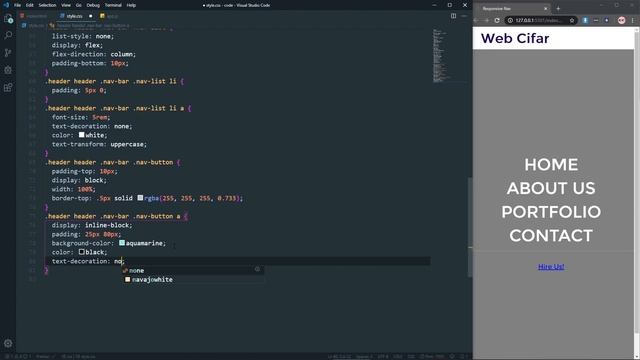 Responsive Navigation Menu With Animated Hamburger | HTML, CSS and JS Tutorial смотреть онлайн