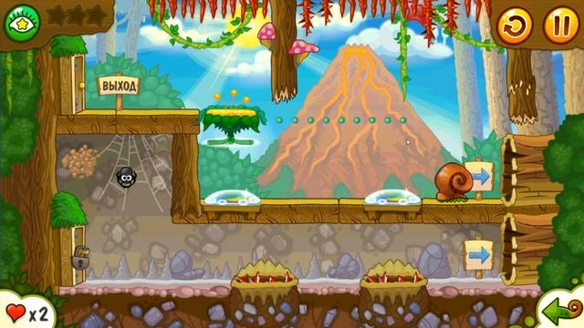 Улитка Боб 2 Snail Bob 2 Android GamePlay #2 смотреть онлайн