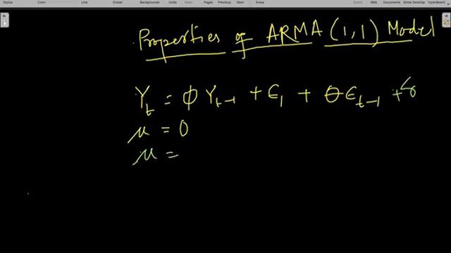 Mean of ARMA Model смотреть онлайн