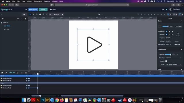 I Learned How to Animate SVGs In UNDER 1 HOUR: SVGator Tutorial смотреть онлайн