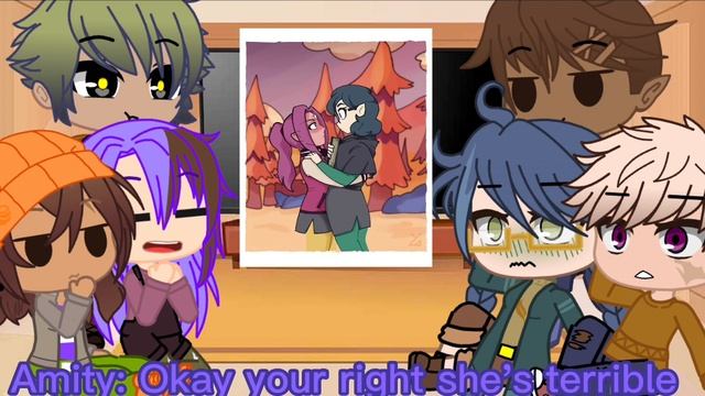HexSide squad reacts to Owl House ships смотреть онлайн