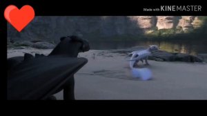 Беззубик и дневная фурия "принцесса"