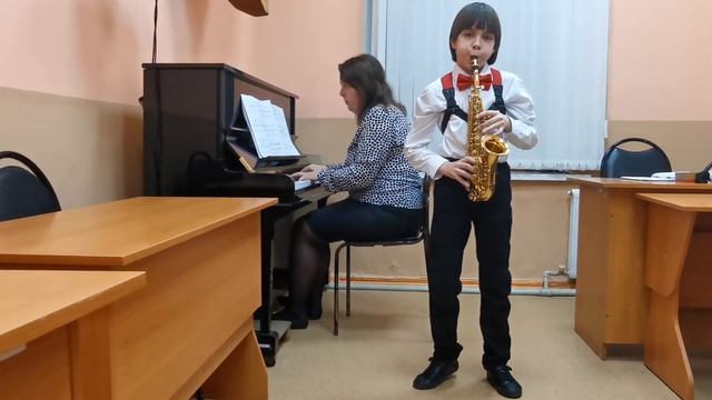 Куркин Фёдор, саксофон, Т.Альбинони "Адажио" смотреть онлайн