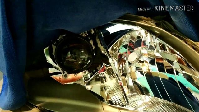 Тайота камри 40 чистка фары и замена линзы. смотреть онлайн