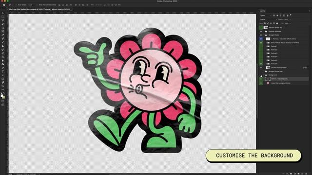 PREVIEW: Custom Shape Sticker Mockup by mockstar смотреть онлайн