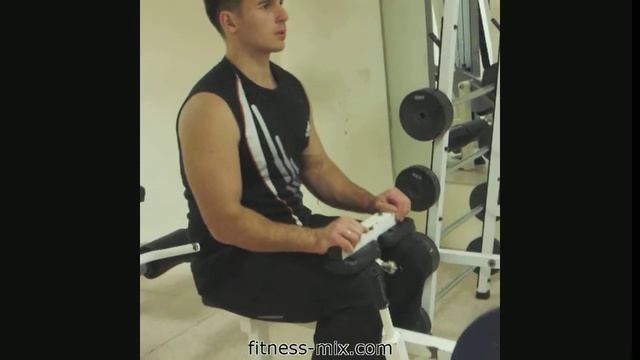 Подъёмы на носки, сидя смотреть онлайн