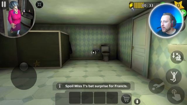 КАК ПРОЙТИ УРОВЕНЬ С ЛЕТУЧИМИ МЫШАМИ Scary Teacher 3D Прохождение смотреть онлайн