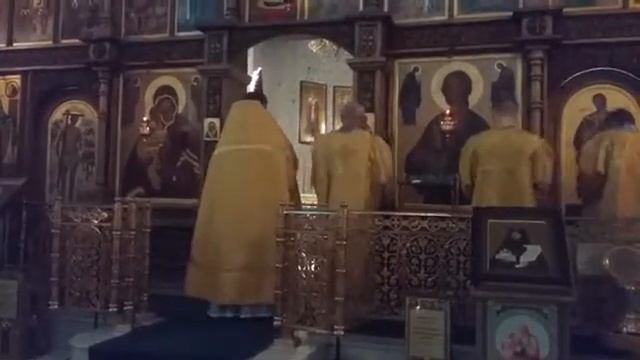 Утренняя божественная литургия (28.07.2018). ч.1 смотреть онлайн