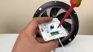 Регулятор скорости MTY-0-15-AT Видео обзор как подключить к вентилятору?!