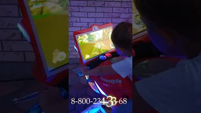Мото симулятор игровой автомат с видеоигрой смотреть онлайн