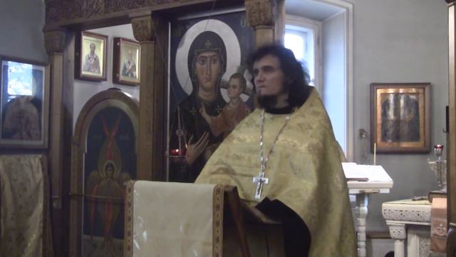 13.10.2019. - Воскресная проповедь (протоиерей Валерий Буерин) смотреть онлайн