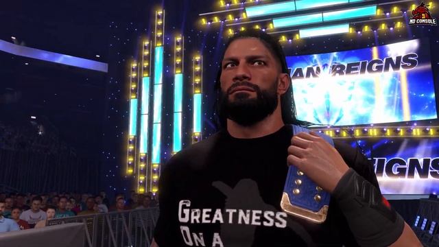 WWE 2K22 Roman Reigns Double Title Entrance Without Paul Heyman (Solo)! PS5 смотреть онлайн