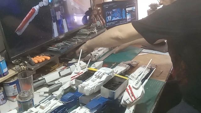 ROBOTECH 2 NAVES SDF  1 TERMINADAS AL 100%