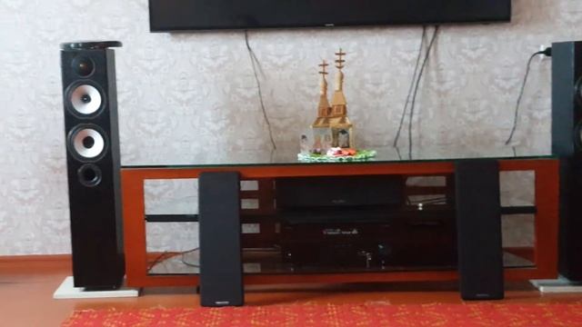 Ресивер Yamaha RX-V573 + Monitor Audio Bronze BX5 + Centr смотреть онлайн
